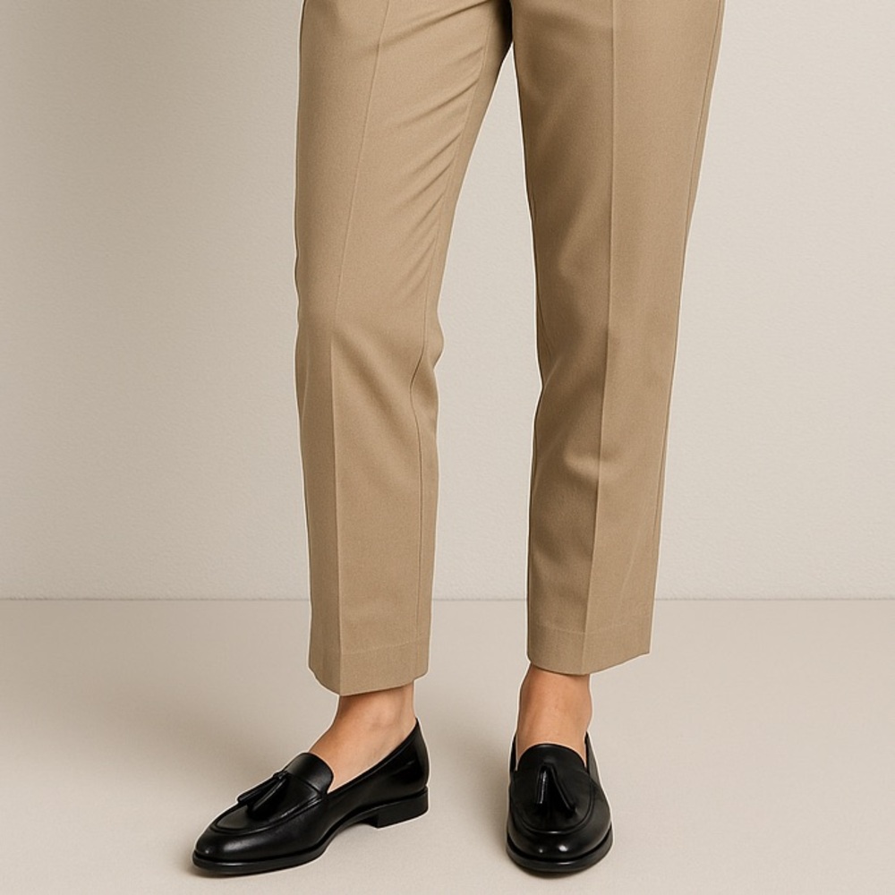 J.Crew Milled Black Leather Double Tassel Loafers